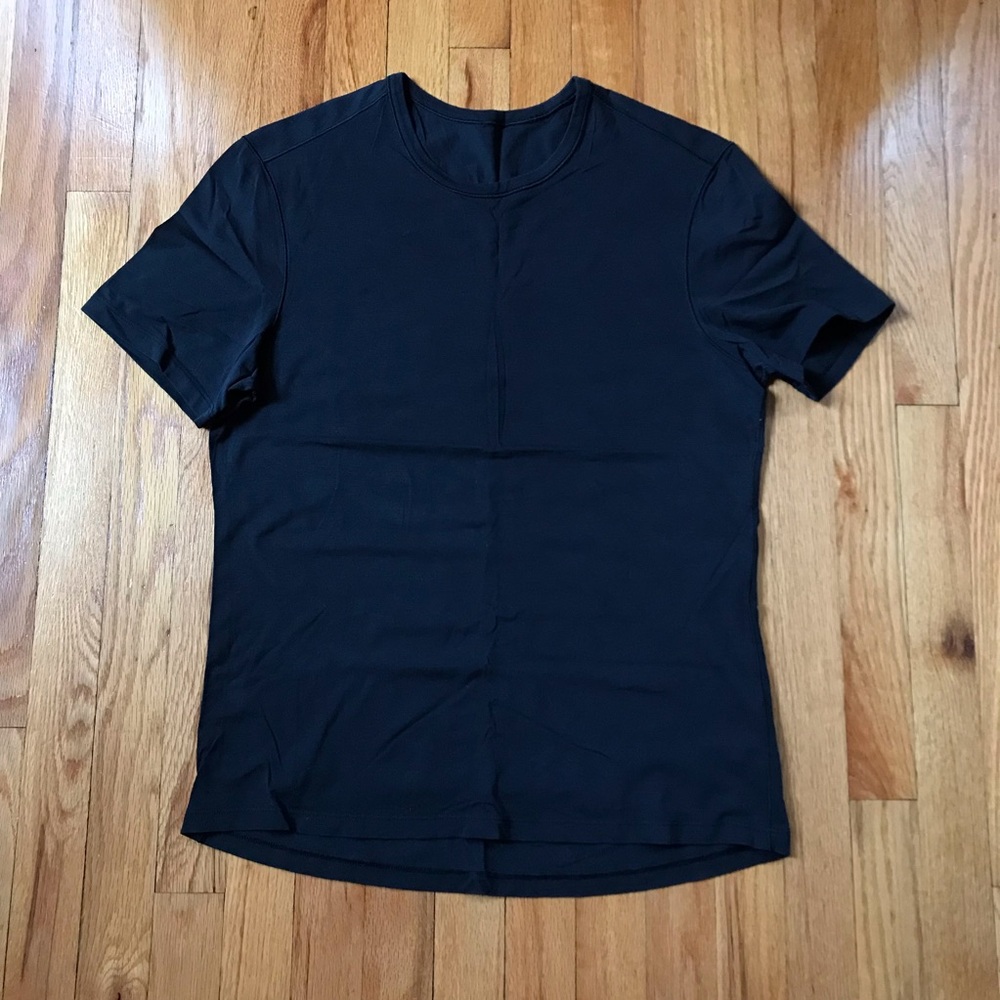 Lululemon Black Short Sleeve Tee Medium